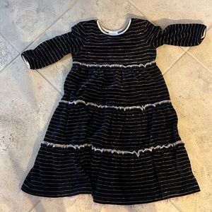 Hanna Andersson sz 120 holiday dress EUC